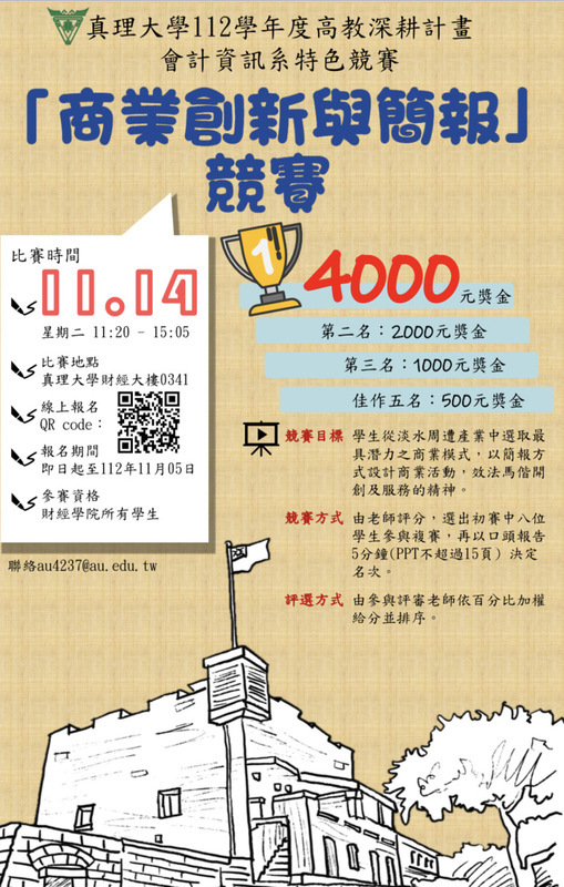 112商業創新與簡報競賽